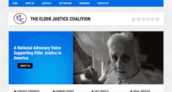 Desktop Screenshot of elderjusticecoalition.com